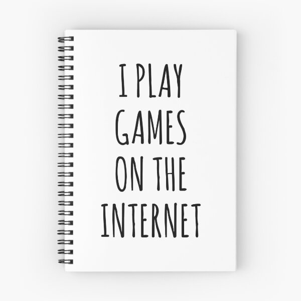 Item preview, I play games on the internet designed and sold by rsty11.