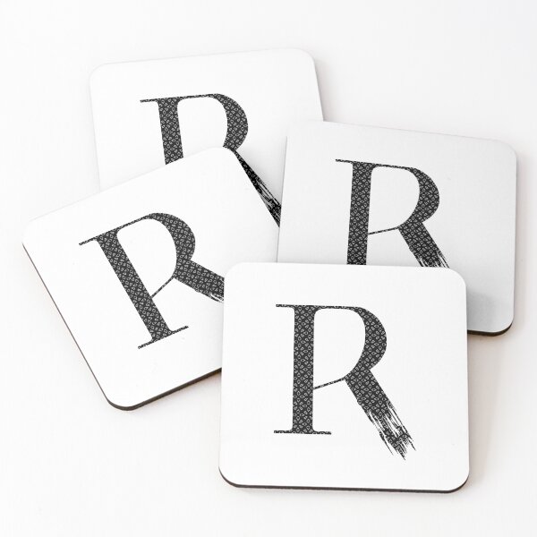 Item preview, Letter R - Black & White #1 designed and sold by Kettukas.