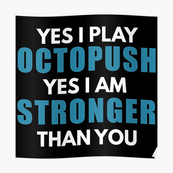 Octopush Players Are Stronger Poster