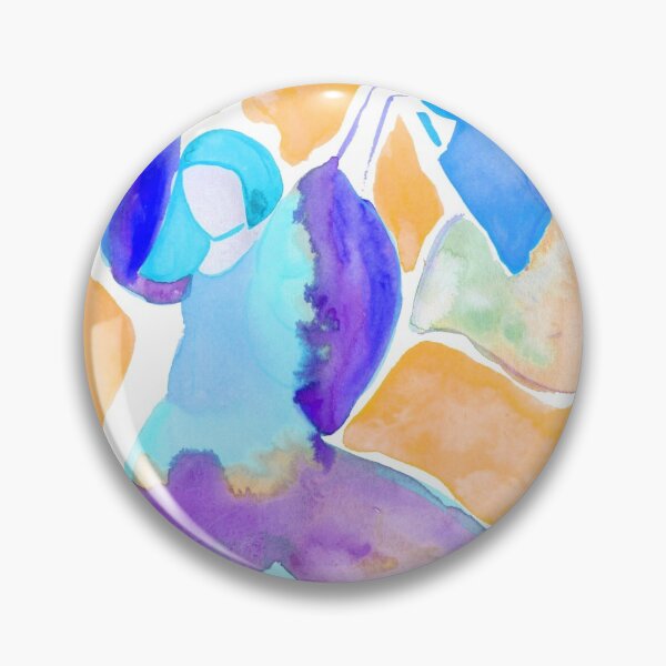 Item preview, Dance of the Seven Veils - Blue and Orange   designed and sold by Niina  Niskanen.