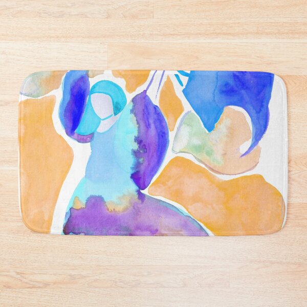 Item preview, Dance of the Seven Veils - Blue and Orange   designed and sold by Niina  Niskanen.