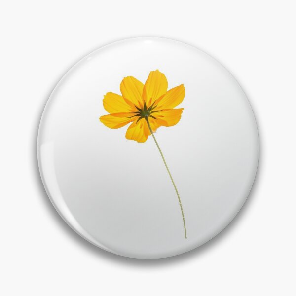 Item preview, Yellow Cosmos Flowers Spring Gift Beautiful Nature White designed and sold by yasmh.