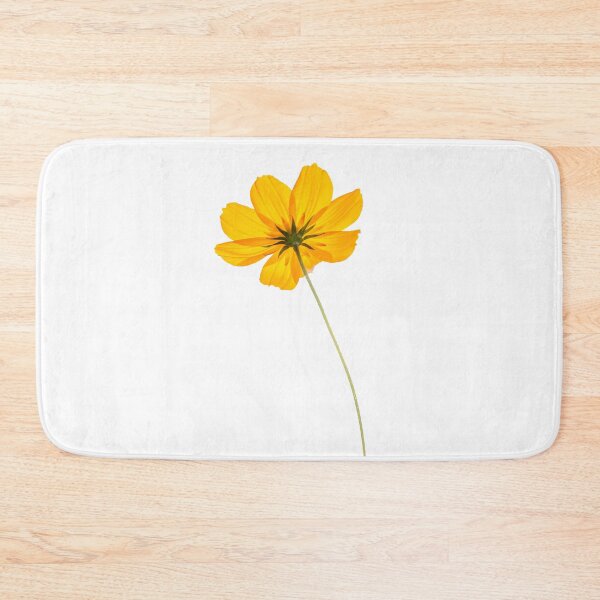 Item preview, Yellow Cosmos Flowers Spring Gift Beautiful Nature White designed and sold by yasmh.