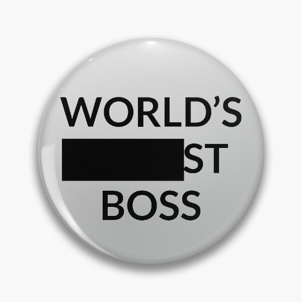 Item preview, Boss Gift Worlds Blank Boss designed and sold by TrndSttr.