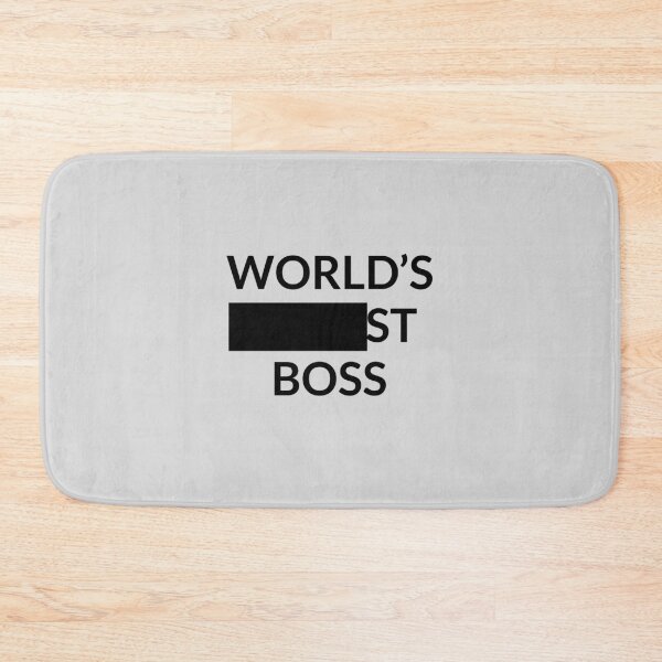 Item preview, Boss Gift Worlds Blank Boss designed and sold by TrndSttr.