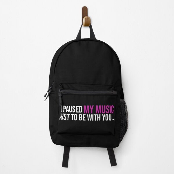 Item preview, I paused my music just to be with you... designed and sold by koenzie.