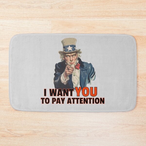 Item preview, I Want You to Pay Attention Dad Joke designed and sold by TrndSttr.
