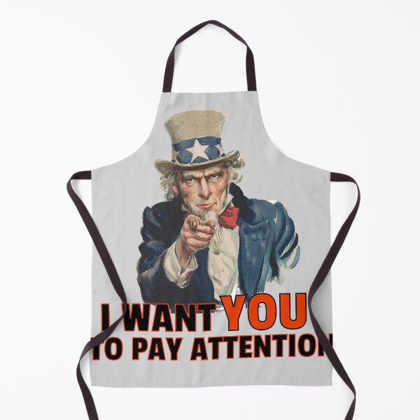 Item preview, I Want You to Pay Attention Dad Joke designed and sold by TrndSttr.