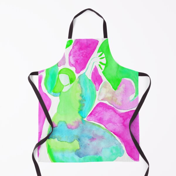 Item preview, Dance of the Seven Veils - Green and Pink designed and sold by Niina  Niskanen.