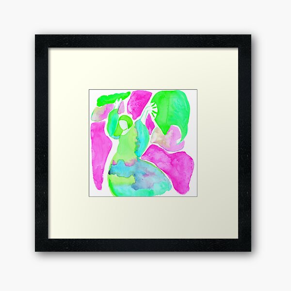 Vista previa del artículo con la obra «Danza de los Siete Velos - Verde y Rosa», diseñado y vendido por Niina  Niskanen.