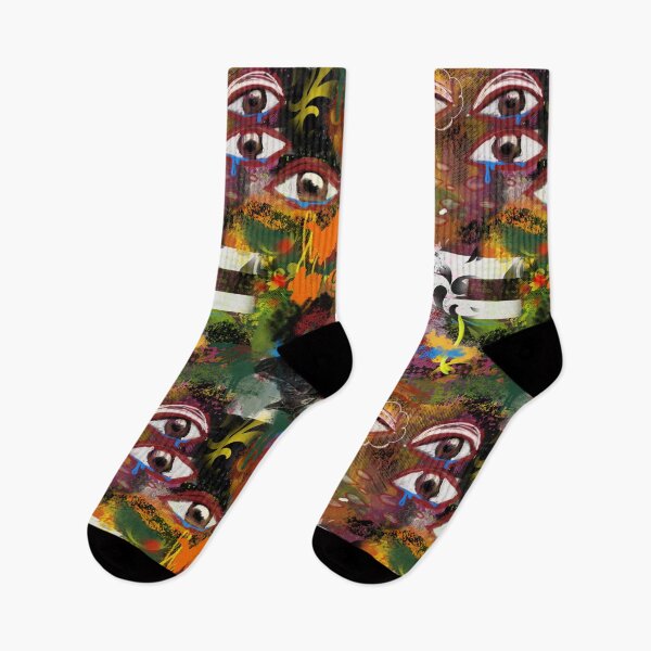 Item preview, Abstract Eye pattern  designed and sold by Jilly Rose Ink.
