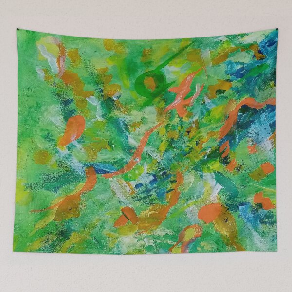 Item preview, Splashes of Orange, Abstract Design designed and sold by JANDR-Designs.