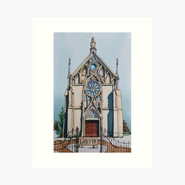 Loretto Chapel Art Print
