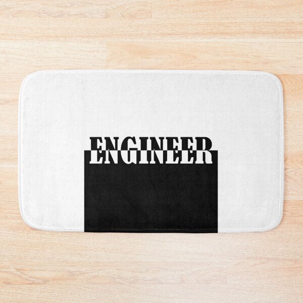 Item preview, Retro Engineer design in Black and White designed and sold by VrajStudio.