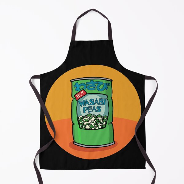 Item preview, Wasabi Peas Japanese Food Wasabi Kanji designed and sold by Huhnerdieb Apparel.