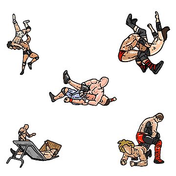Artwork thumbnail, wrestling pack by heatedstitches