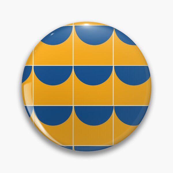 Item preview, Yellow Blue Pattern designed and sold by hewn505.