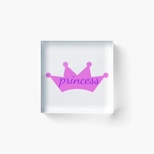 Artikelvorschau, Rosa und lila Prinzessin Krone entworfen und verkauft von babyjoonie.