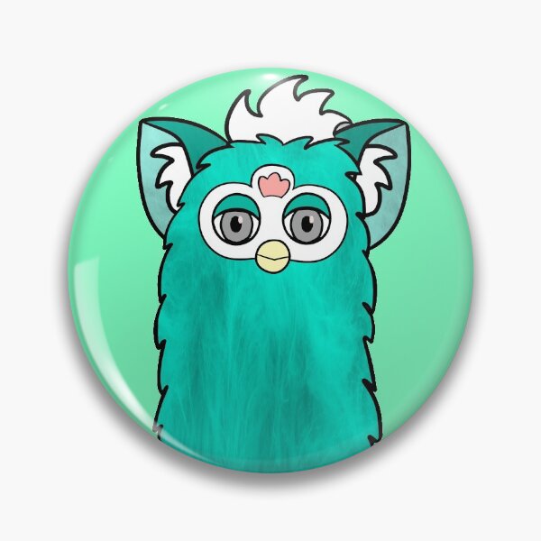 Item preview, Cyan Long Furby designed and sold by Unreasonable Furby.