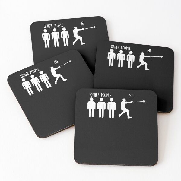 Item preview, Other People While me doing Hammer Throwing Track and Field designed and sold by Nessshirts.