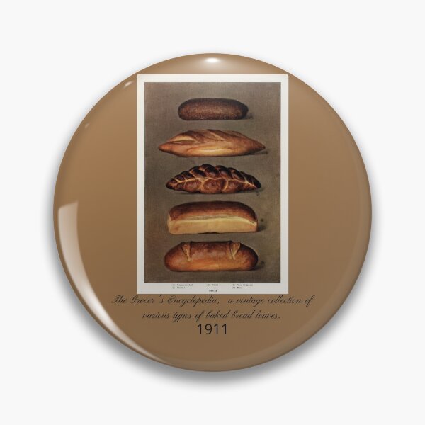 Item preview, A Vintage Collection Of Various Types Of Baked Bread Design designed and sold by EarthArtDesigns.