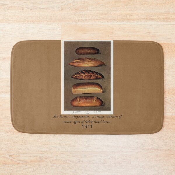 Item preview, A Vintage Collection Of Various Types Of Baked Bread Design designed and sold by EarthArtDesigns.