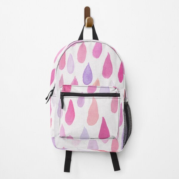Item preview, Pink Watercolor Raindrops designed and sold by Eonia.