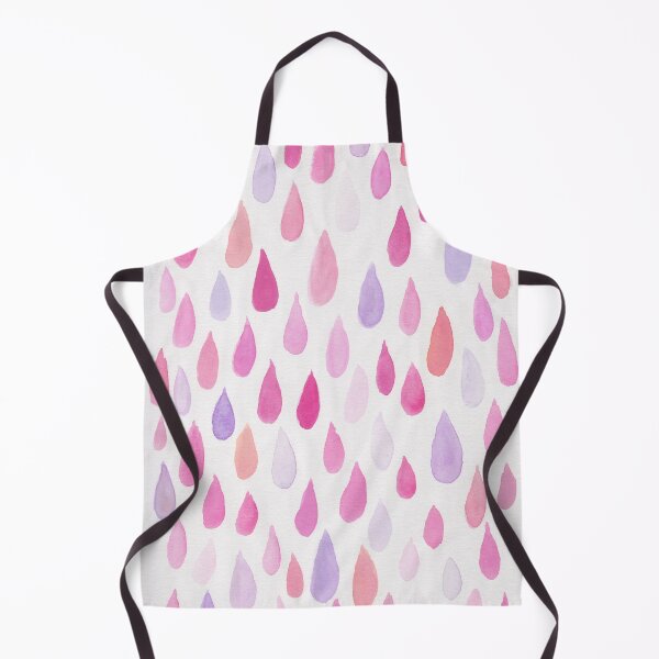 Item preview, Pink Watercolor Raindrops designed and sold by Eonia.
