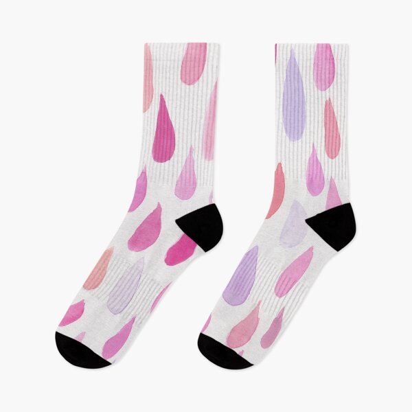 Item preview, Pink Watercolor Raindrops designed and sold by Eonia.