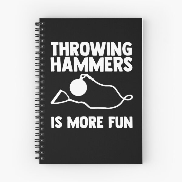 Item preview, Throwing Hammers Is More Fun Hammer Throw Ball designed and sold by Nessshirts.