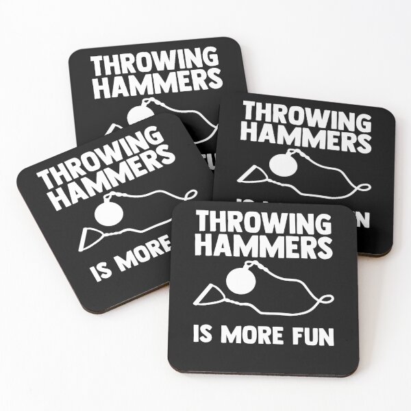 Item preview, Throwing Hammers Is More Fun Hammer Throw Ball designed and sold by Nessshirts.