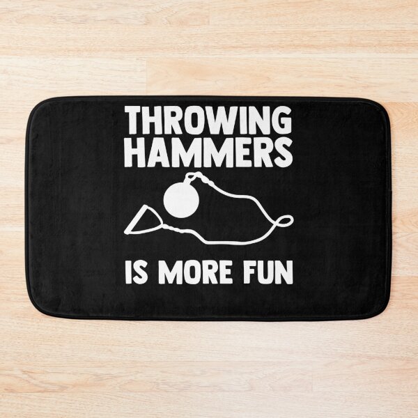 Item preview, Throwing Hammers Is More Fun Hammer Throw Ball designed and sold by Nessshirts.
