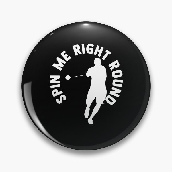 Item preview, Spins Me Right Round Yes, I Throw Hammers Hammer Throw Ball designed and sold by Nessshirts.