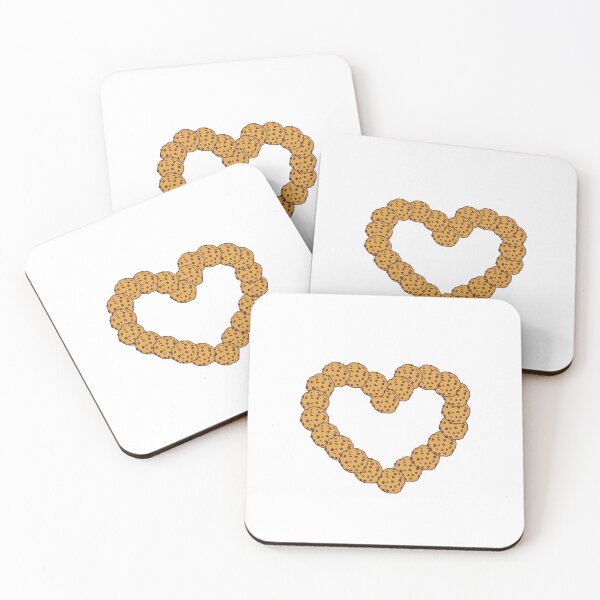 Item preview, Cute cookie heart | Cookie Lover | cookies | cookie gifts designed and sold by Lindsay Marie Patterns.