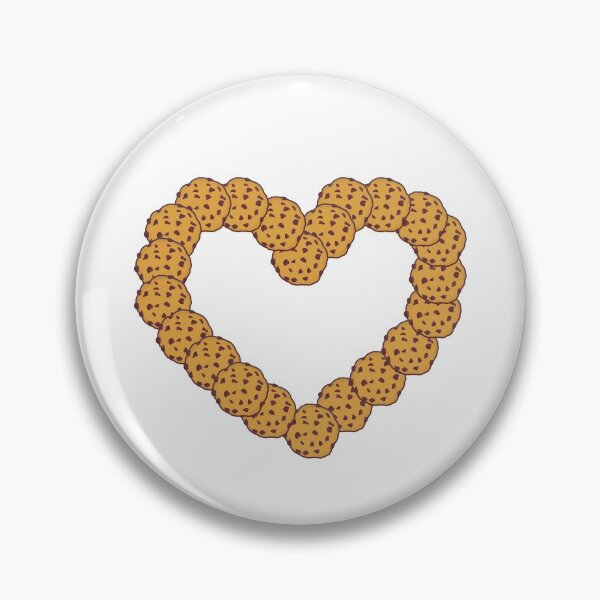 Item preview, Cute cookie heart | Cookie Lover | cookies | cookie gifts designed and sold by Lindsay Marie Patterns.