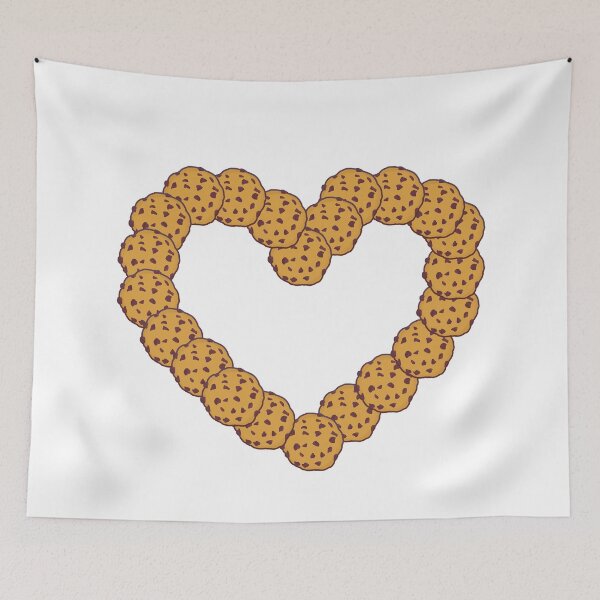 Item preview, Cute cookie heart | Cookie Lover | cookies | cookie gifts designed and sold by Lindsay Marie Patterns.
