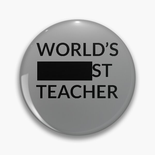 Item preview, Gift for Worlds Blank Teacher designed and sold by TrndSttr.