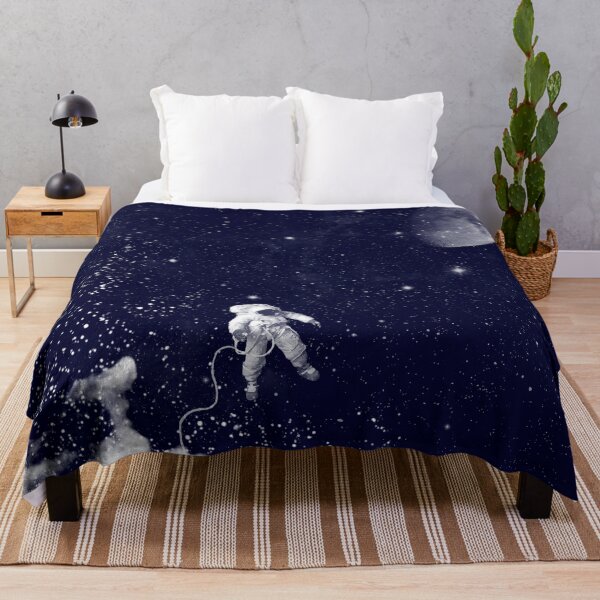 Item preview, Universe with astronaut, planet and stars designed and sold by TrueType.