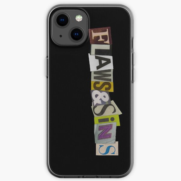 Défauts et péchés Coque souple iPhone