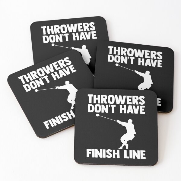 Item preview, Throwers Don't Have Finish Line Track and Field Hammer Throw designed and sold by Nessshirts.