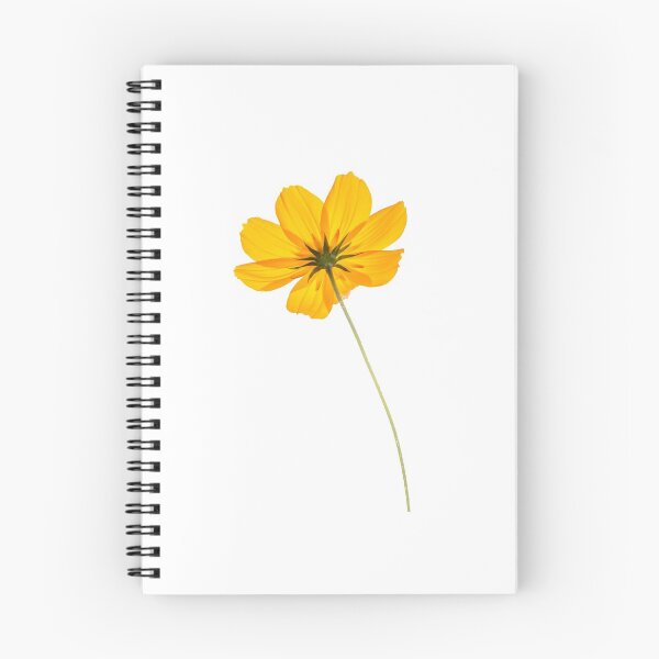 Item preview, Yellow Cosmos Flowers Spring Gift Beautiful Nature White designed and sold by yasmh.