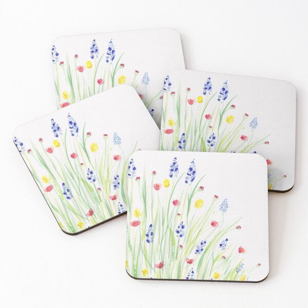Item preview, Watercolor Wildflowers designed and sold by Eonia.