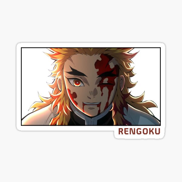 Rengoku Best Death Sacrifice Sticker By Doitbetter Redbubble