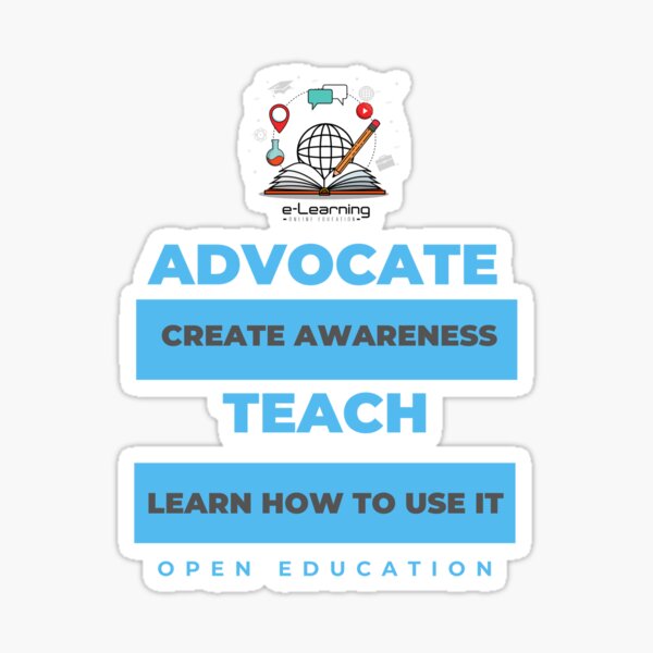 Item preview, Open Educational Resources (OER) Advocacy T-Shirt designed and sold by 3TFashion.