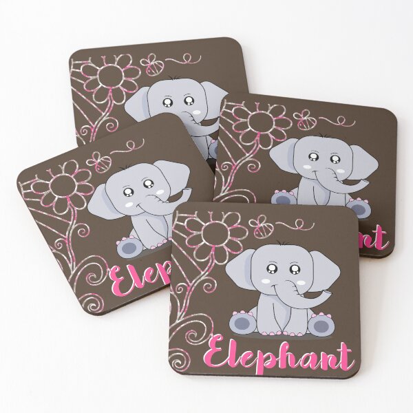 Item preview, ELEPHANT | KAWAII ELEPHANT | CHIBI ELEPHANT designed and sold by NATUREZONE.