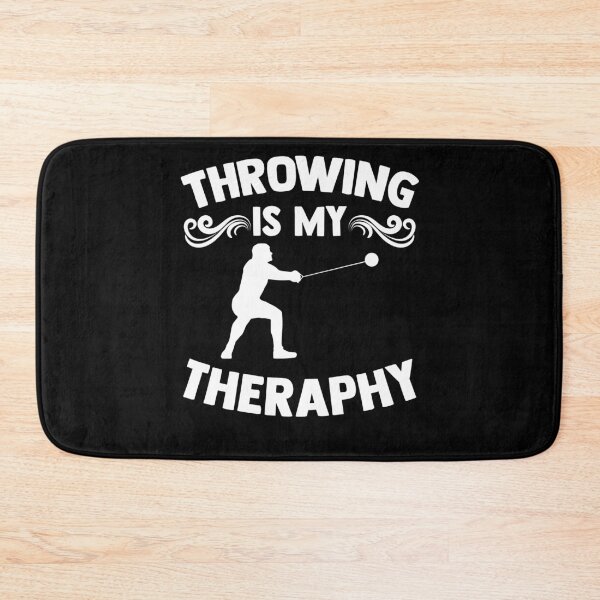 Item preview, Throwing is My Therapy Hammer Throw Ball Hammer Thrower designed and sold by Nessshirts.
