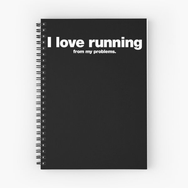 Item preview, I love running from my problems. designed and sold by chestify.