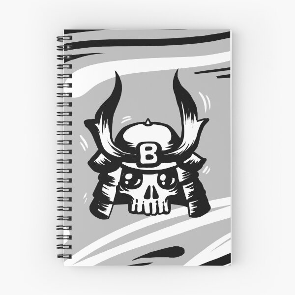 Item preview, Japanese KawaiiCute Samurai Skull designed and sold by studiobreaker.