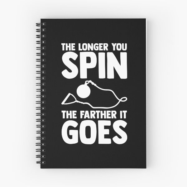 Item preview, The Longer You Spin The Farther it Goes Hammer Throwing designed and sold by Nessshirts.