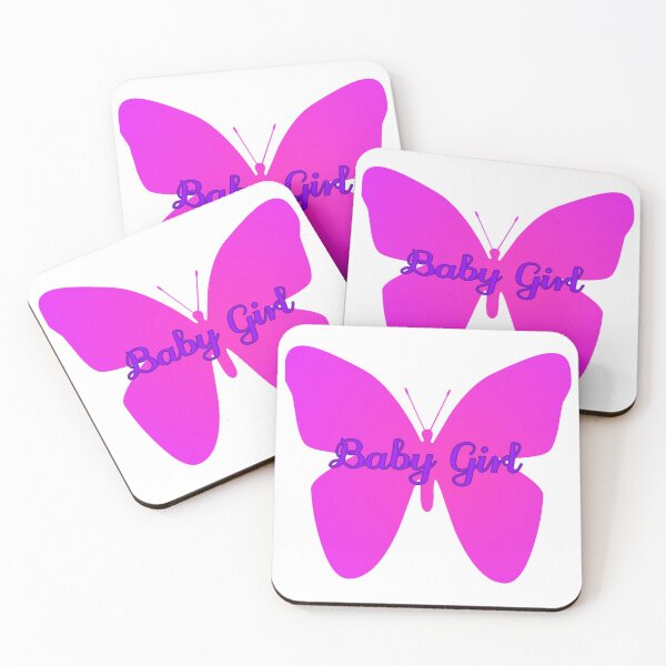 Item preview, Pink and Purple Baby Girl Butterfly designed and sold by babyjoonie.